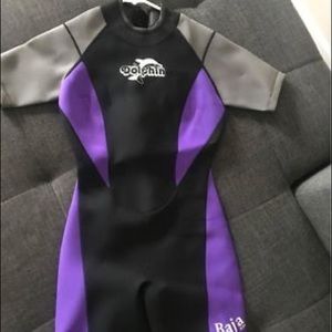 Baja shorty 3/2 wetsuit womens size 8/10
